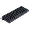 teclado gamer | redragon dragonborn k630rgb sp | negro | mecánico | compacto 60% | switch red | rgb