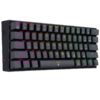 teclado gamer | redragon dragonborn k630rgb sp | negro | mecánico | compacto 60% | switch red | rgb