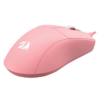 mouse gamer | redragon king 1k m724p | rosa | usb | 12.400 dpi | ultraligero
