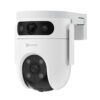 cámara ip ezviz h9c dual 2k exterior | wifi | doble lente 3mp | visión nocturna color | detección de movimiento | audio bidireccional