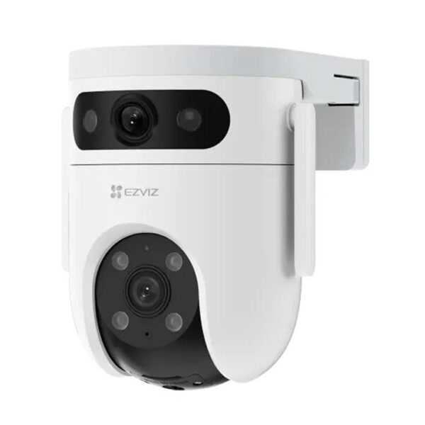 cámara ip ezviz h9c dual 2k exterior | wifi | doble lente 3mp | visión nocturna color | detección de movimiento | audio bidireccional