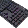 teclado gamer redragon k618 sp horus fs rgb switch rojo