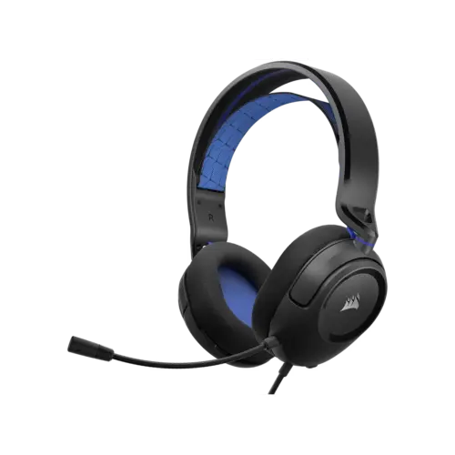 Auriculares gaming cable CORSAIR HS35 v2 multiplataforma, azul
