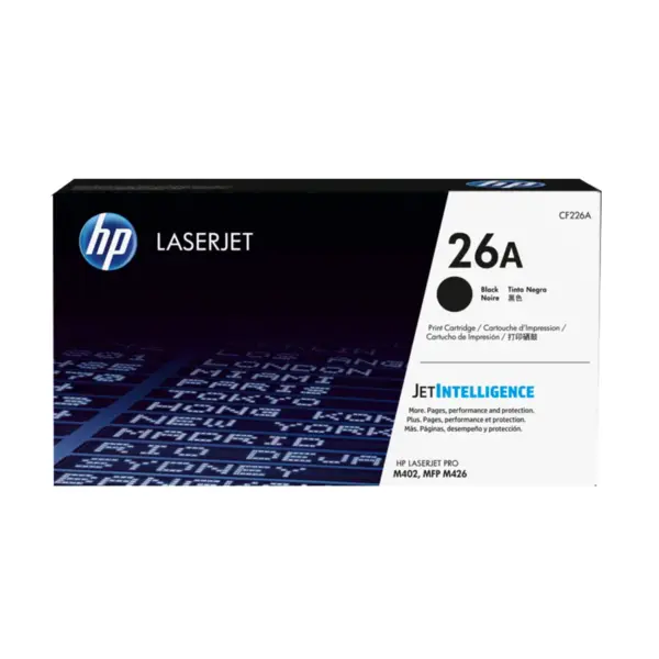 Tóner HP 26A Negro