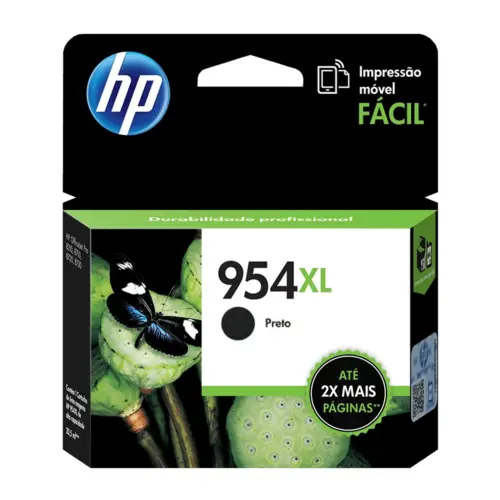Cartucho de Tinta HP 954XL Negro Alto Rendimiento
