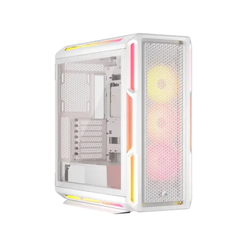 Gabinete CORSAIR iCUE LINK 5000T LX RGB Mid Tower blanco