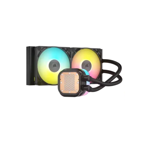 Liquid cooler CORSAIR iCUE LINK TITAN 240 RX RGB Negro