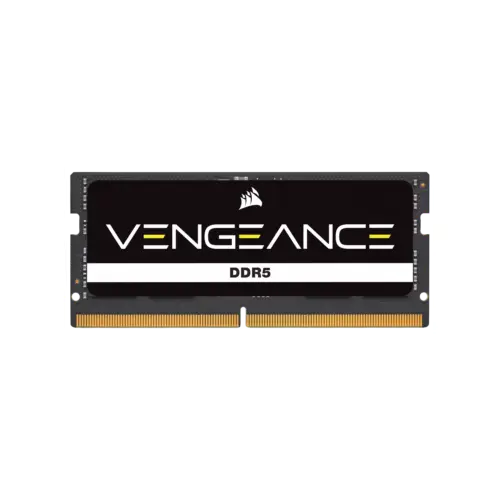 Memoria Ram SODIMM CORSAIR VENGEANCE 8GB DDR5 4800MHz CL40 1.1V Single Negro