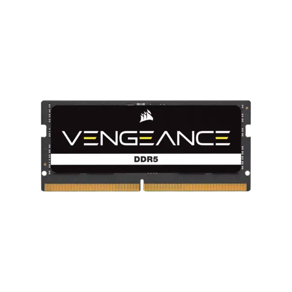 Memoria Ram SODIMM CORSAIR VENGEANCE 8GB DDR5 4800MHz CL40 1.1V Single Negro