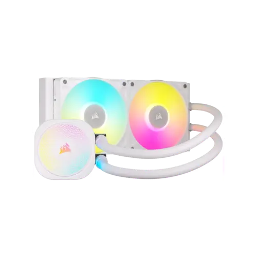 Liquid cooler CORSAIR iCUE LINK TITAN 240 RX RGB Blanco