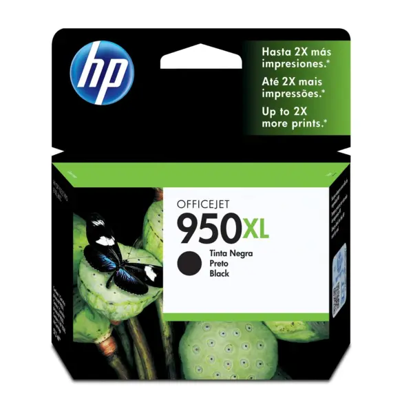 Cartucho de Tinta HP 950XL Negro Alto Rendimiento