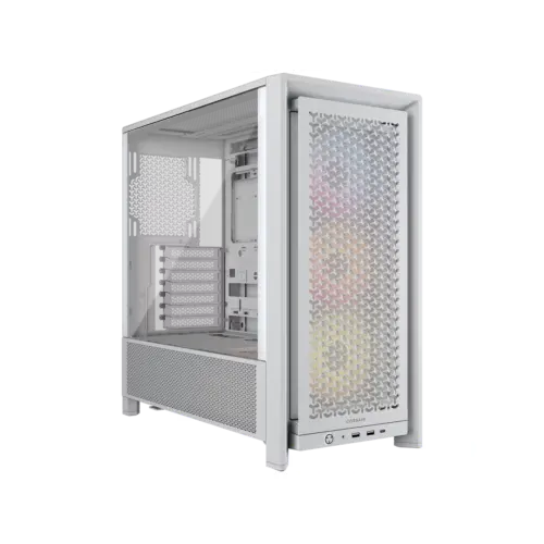 Gabinete CORSAIR FRAME 4000D RS ARGB Mid Tower Blanco
