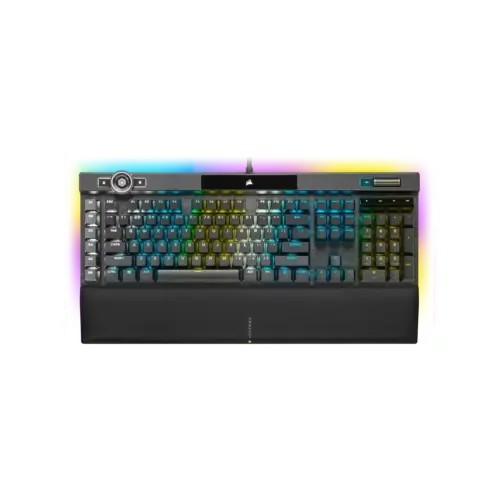 Teclado gamer CORSAIR K100 RGB – CHERRY MX Speed Negro
