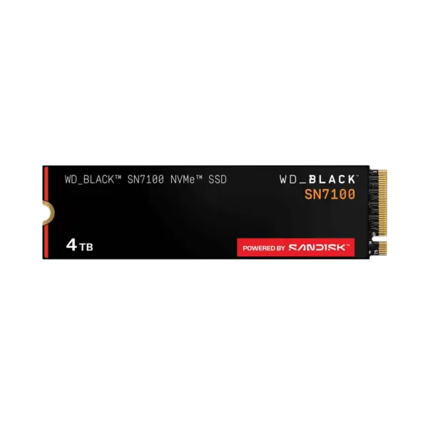 Disco Interno SSD WD Black SN7100 4TB M.2 2280 NVMe PCIe 4.0 7000MB/S