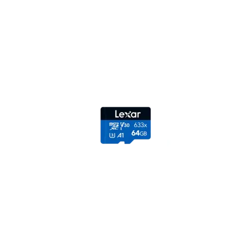 Tarjeta microSDXC Lexar  633x 64GB UHS-I C10 sin adaptador