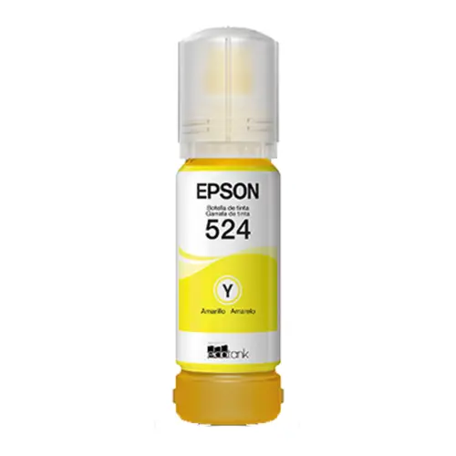 Botella de Tinta  Epson 524 Amarilla