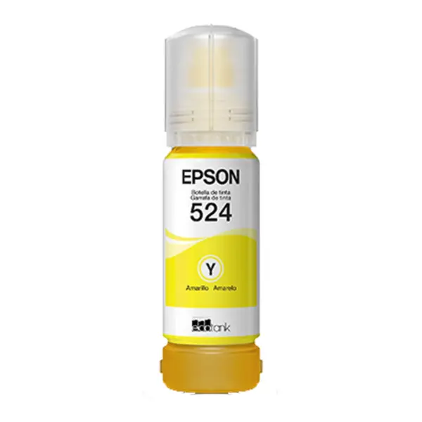 Botella de Tinta  Epson 524 Amarilla