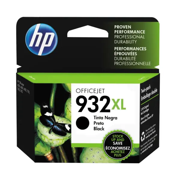 Cartucho de Tinta HP 932XL Negro Alto Rendimiento