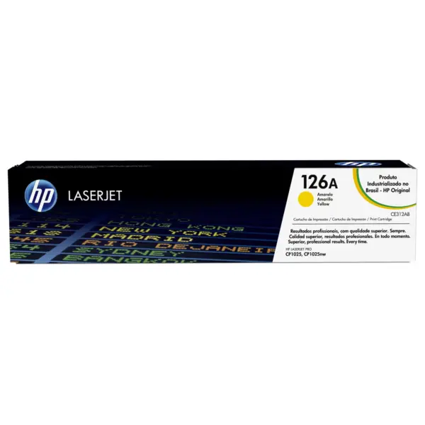 Tóner HP 126A Amarillo