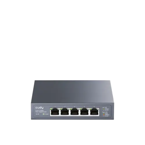 Switch Cudy 5 puertos 2.5Gbps Gigabit