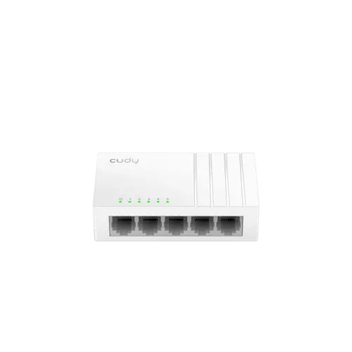 Switch Cudy 5 puertos Gigabit – Split USB-C sin trafo