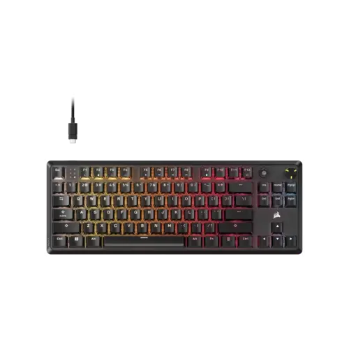 Teclado gamer CORSAIR K70 CORE TKL RGB USB
