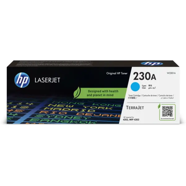 Tóner HP 230A Cian