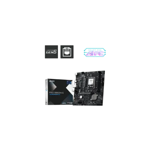 Motherboard MSI PRO B860M-E  LGA 1851 DDR5