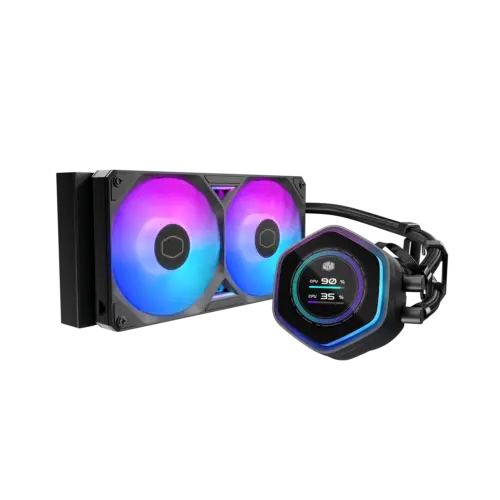 Water Cooler CM Masterliquid 240 Atmos II LCD ARGB