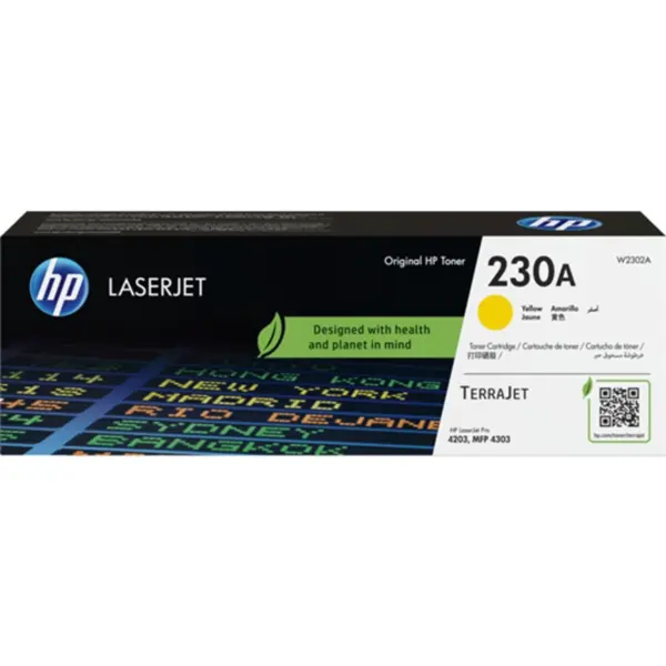 Toner HP  230A Amarillo