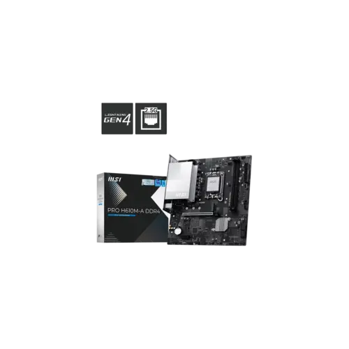 Motherboard MSI PRO H610M-A LGA 1700 DDR4