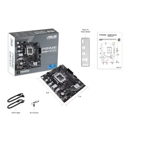 Motherboard ASUS PRIME H610M-F D4 R2.0 LGA 1700 DDR4