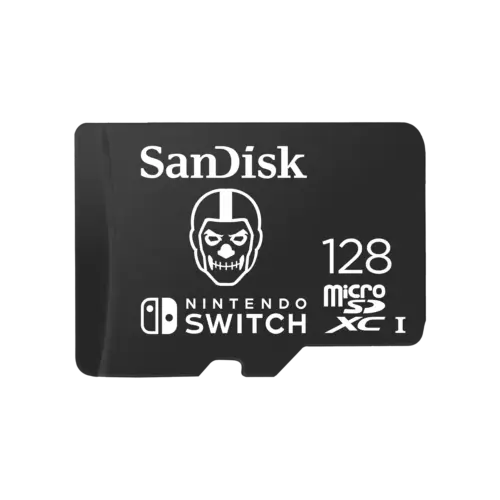 Tarjeta de Memoria Sandisk MicroSDXC 128GB UHS-I Card C10 U3 100Mb for Nintendo Switch Fortnite Edition
