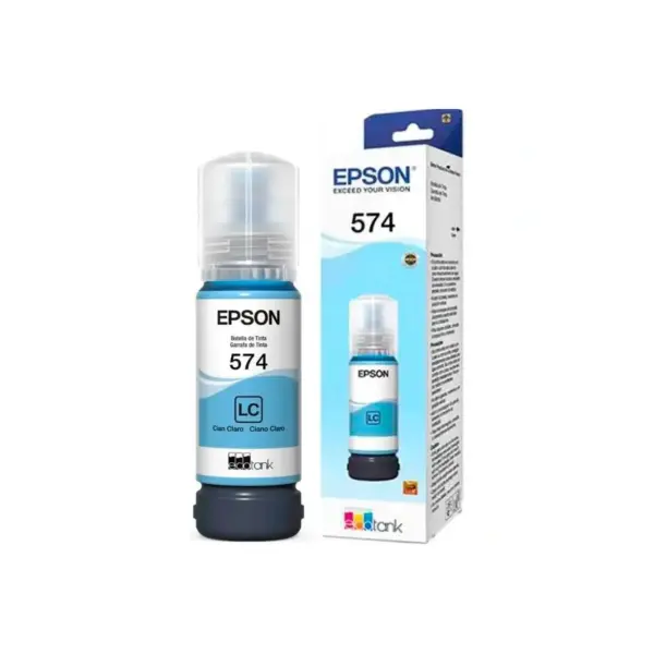 Botella de Tinta Epson 574 Cian