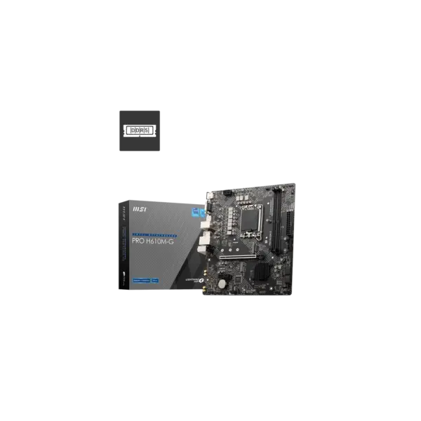 Motherboard MSI PRO H610M-G LGA1700 DDR5
