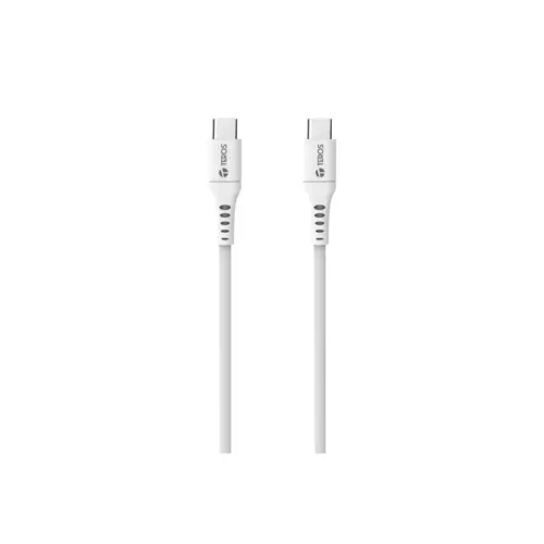 pBZQG_l.webp Cable Teros USB-C a USB-C White