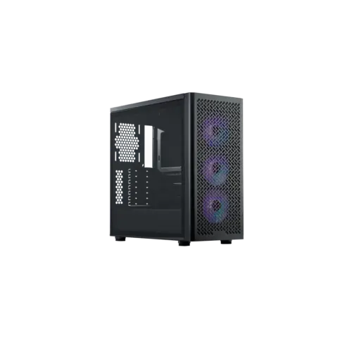 Gabinete Cooler Master Elite 502 Black 3 Fans ARGB s/fuente