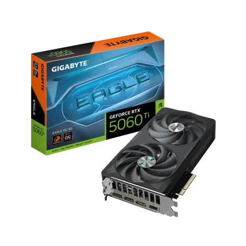 Placa de Video GIGABYTE NVIDIA GeForce RTX 5060 Ti EAGLE OC 8G