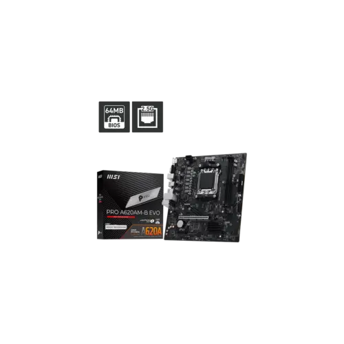 Motherboard MSI PRO A620AM-B EVO AM5 DDR5