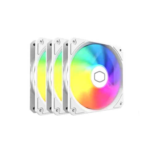 Fan Cooler CM MF120 Lite ARGB White Edition 3-Pack