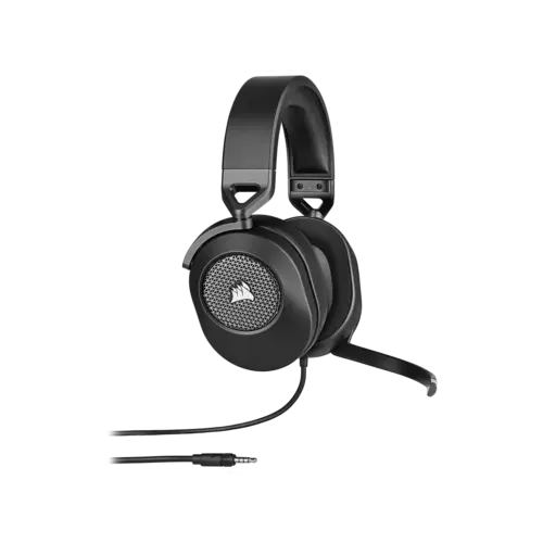 Auricular gaming cableado Corsair HS65 surround, carbón