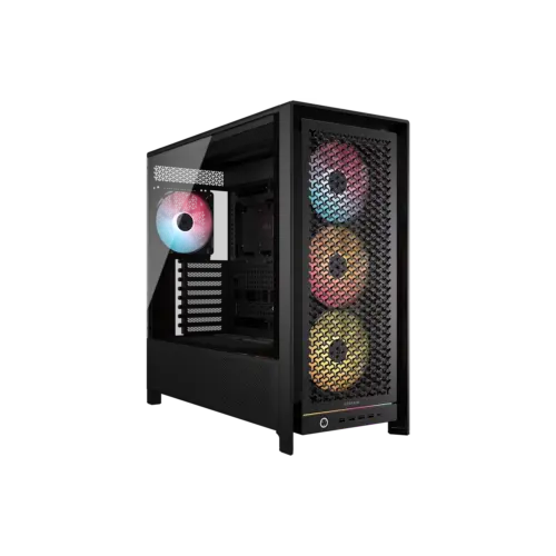 Gabinete CORSAIR FRAME 5000D RS ARGB Mid Tower Aire Elevado negro