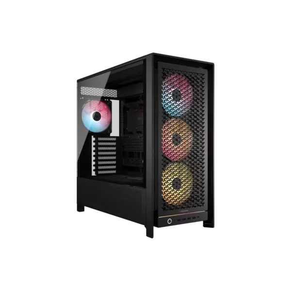 Gabinete CORSAIR FRAME 5000D RS ARGB Mid Tower Aire Elevado negro
