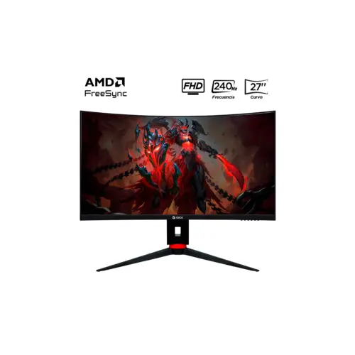 Monitor Teros TE-2764G Gaming 27″ Curvo VA FHD (1920 x 1080) 240Hz 1ms