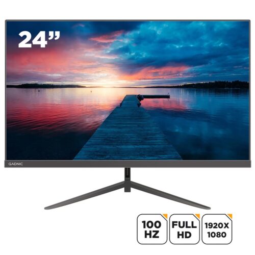 Monitor Led Gadnic 24″ Alta resolución IPS Full HD 100 Hz