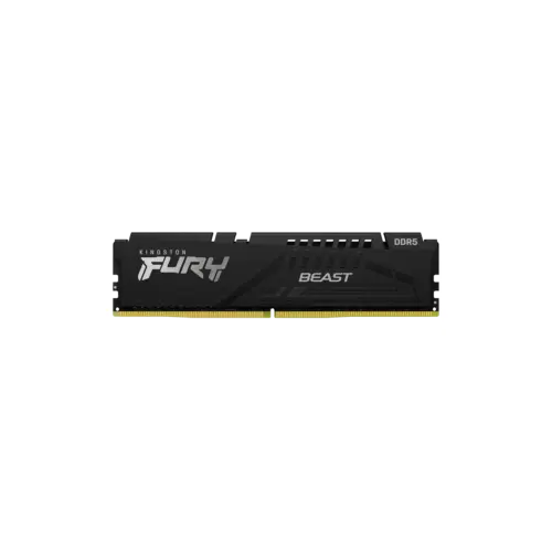 Memoria Ram UDIMM KINGSTON Fury Beast 8GB DDR5 60000MHz CL36 1.35V Single Negro